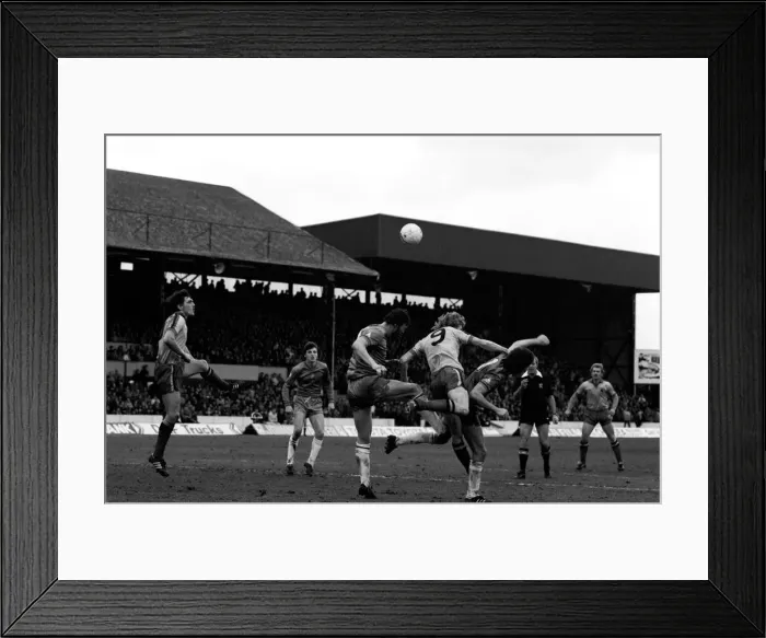 Framed Print : Division 2 football. Watford 1 v. Chelsea 0. February 1982 LF08-38-080 Framed Print : Division 2 football. Watford 1 v. Chelsea 0. February 1982 LF08-38-080