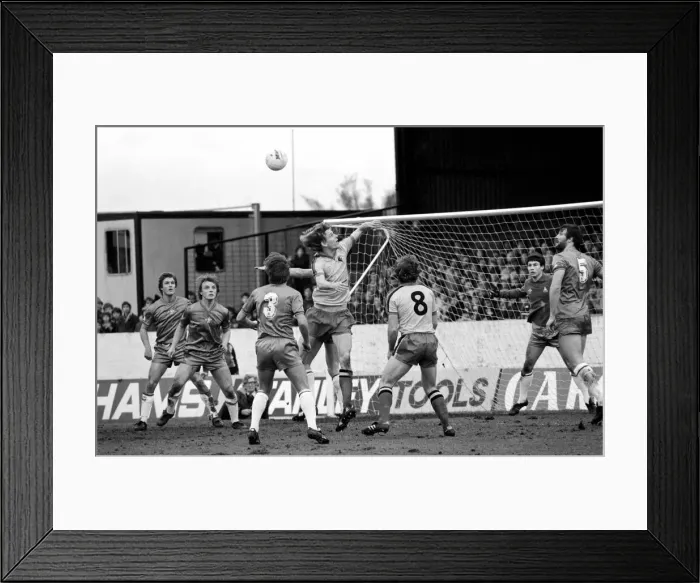 Framed Print : Division 2 football. Watford 1 v. Chelsea 0. February 1982 LF08-38-072 Framed Print : Division 2 football. Watford 1 v. Chelsea 0. February 1982 LF08-38-072