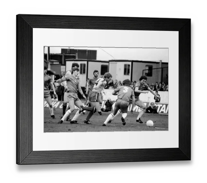 Framed Print : Division 2 football. Watford 1 v. Chelsea 0. February 1982 LF08-38-044 Framed Print : Division 2 football. Watford 1 v. Chelsea 0. February 1982 LF08-38-044