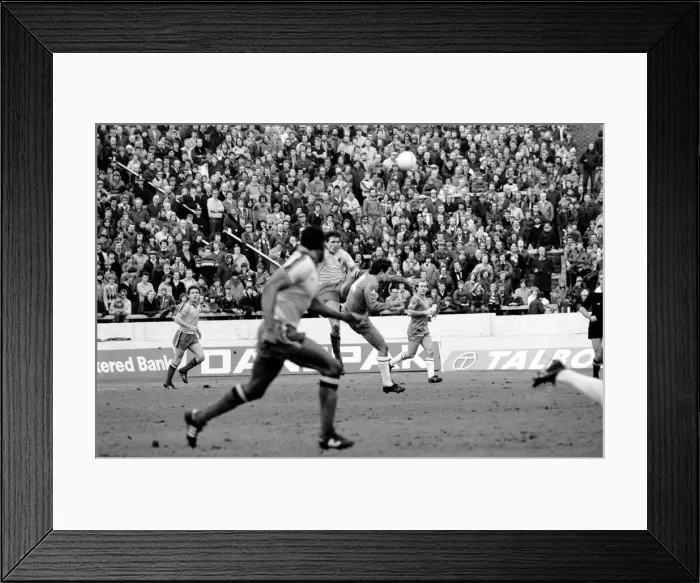 Framed Print : Division 2 football. Watford 1 v. Chelsea 0. February 1982 LF08-38-007 Framed Print : Division 2 football. Watford 1 v. Chelsea 0. February 1982 LF08-38-007