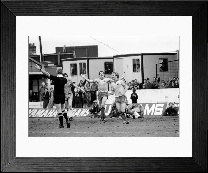 Framed Print : Division 2 football. Watford 1 v. Chelsea 0. February 1982 LF08-38-003 Framed Print : Division 2 football. Watford 1 v. Chelsea 0. February 1982 LF08-38-003