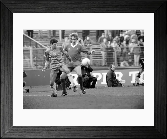 Framed Print : F. A Cup Football. Chelsea 2 v. Liverpool 0 February 1982 LF08-29 Framed Print : F. A Cup Football. Chelsea 2 v. Liverpool 0 February 1982 LF08-29