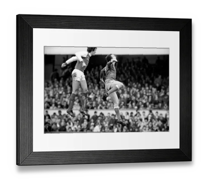 Framed Print : First Division Football. Arsenal 0 v. Swansea 2. February 1982 LF08-18-059 Framed Print : First Division Football. Arsenal 0 v. Swansea 2. February 1982 LF08-18-059