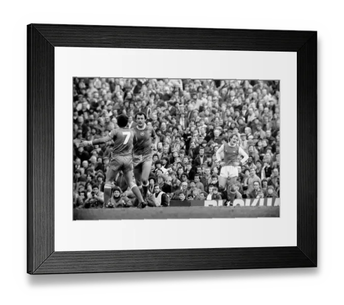 Framed Print : First Division Football. Arsenal 0 v. Swansea 2. February 1982 LF08-18-043 Framed Print : First Division Football. Arsenal 0 v. Swansea 2. February 1982 LF08-18-043