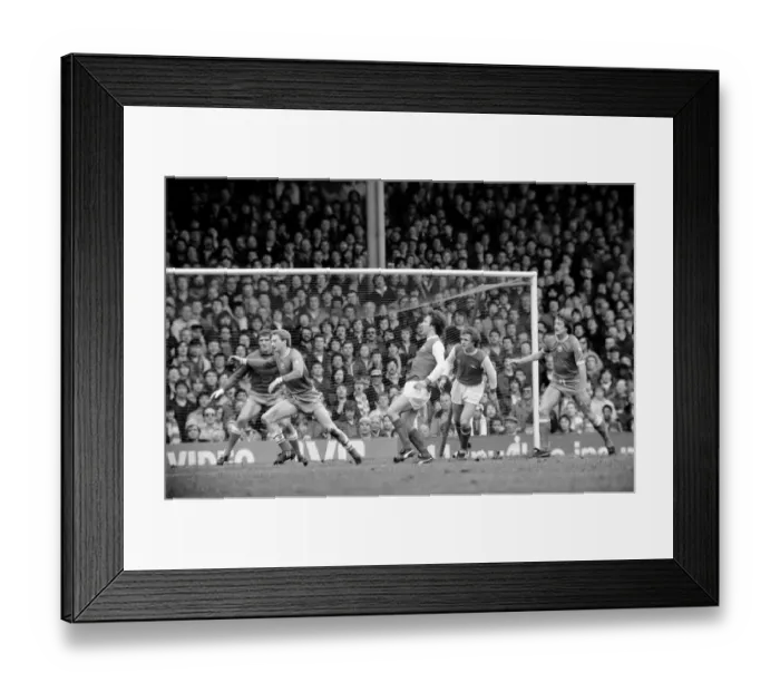 Framed Print : First Division Football. Arsenal 0 v. Swansea 2. February 1982 LF08-18-048 Framed Print : First Division Football. Arsenal 0 v. Swansea 2. February 1982 LF08-18-048