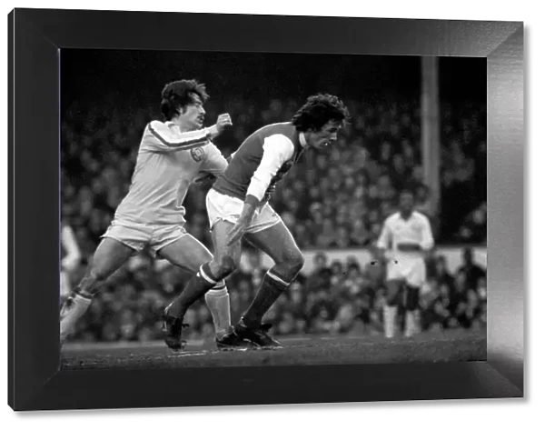 Arsenal 0 v. Leeds United 1. Division 1 football. January 1980 LF01-01-073