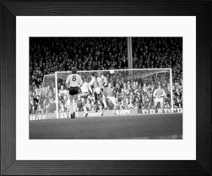 Framed Print : Division 1 football. Arsenal 1 v. Ipswich 0. March 1982 LF08-12-010 Framed Print : Division 1 football. Arsenal 1 v. Ipswich 0. March 1982 LF08-12-010