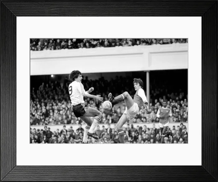 Framed Print : Division 1 football. Arsenal 1 v. Ipswich 0. March 1982 LF08-12-054 Framed Print : Division 1 football. Arsenal 1 v. Ipswich 0. March 1982 LF08-12-054
