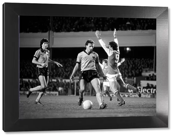 Division 1 football. Arsenal 1 v. Wolves 0. December 1980 LF05-31-025