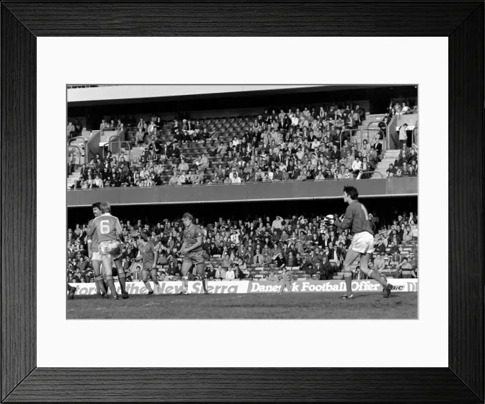 Framed Print : English League Division Two match at Stamford Bridge. Chelsea 3 v Charlton Athletic 1