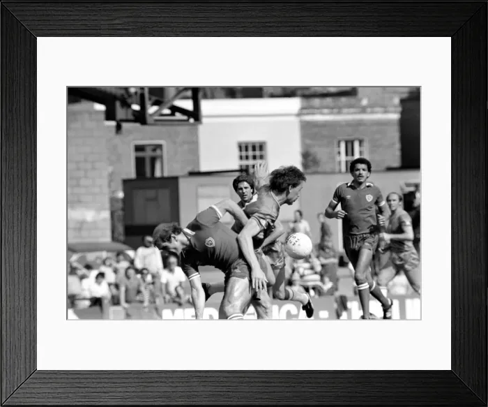 Framed Print : English League Division Two match at Stamford Bridge. Chelsea 1 v Leicester City 1 Framed Print : English League Division Two match at Stamford Bridge. Chelsea 1 v Leicester City 1