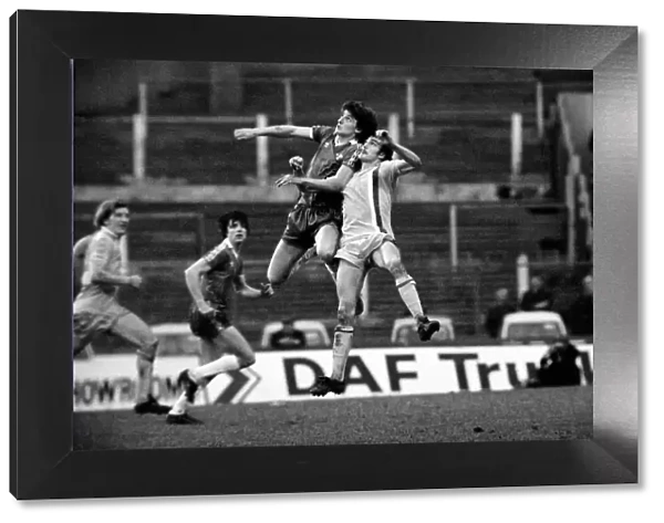 Chelsea 1 v. Cardiff 0. Division 2 football. March 1980 LF01-34-069