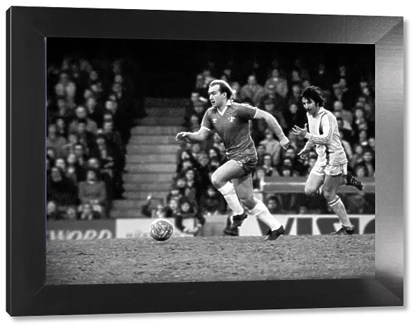 Chelsea 1 v. Cardiff 0. Division 2 football. March 1980 LF01-34-058