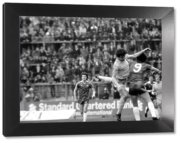 Chelsea 1 v. Cardiff 0. Division 2 football. March 1980 LF01-34-053