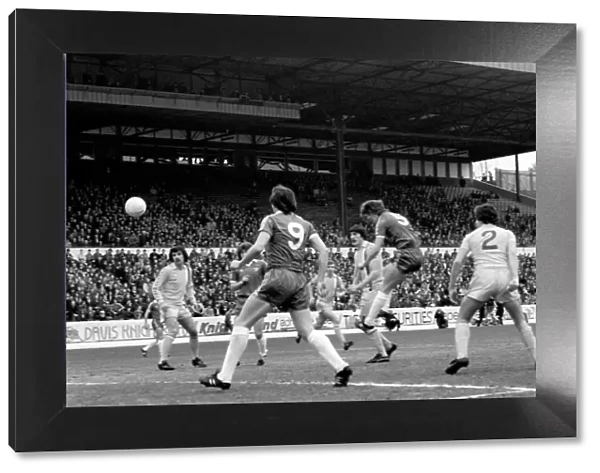 Chelsea 1 v. Cardiff 0. Division 2 football. March 1980 LF01-34-035