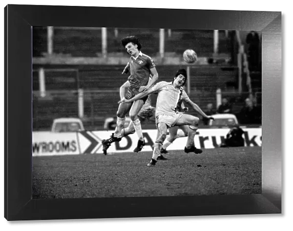 Chelsea 1 v. Cardiff 0. Division 2 football. March 1980 LF01-34-070