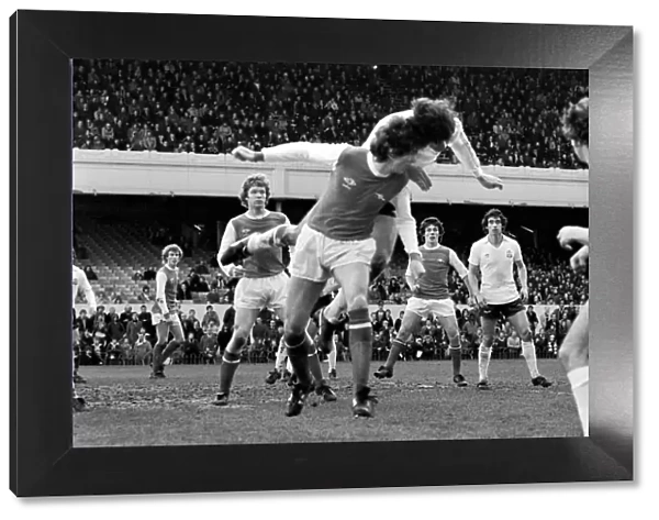 Arsenal 2 v. Bolton Wanderers 0. Division 1 football. February 1980 LF01-29-084