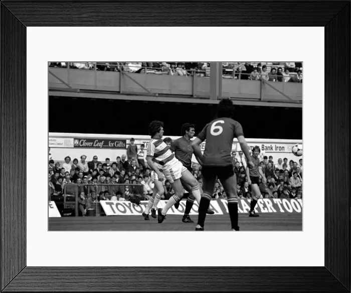 Framed Print : Division 1 football. Arsenal 2 v. Nottingham Forest 0. April 1982 LF09-08-022 Framed Print : Division 1 football. Arsenal 2 v. Nottingham Forest 0. April 1982 LF09-08-022
