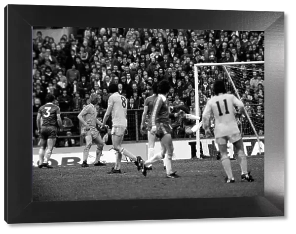 Chelsea 1 v. Cardiff 0. Division 2 football. March 1980 LF01-34-068