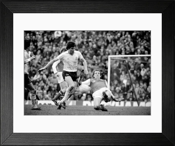 Framed Print : Arsenal 2 v. Bolton Wanderers 0. Division 1 football. February 1980 LF01-29-009 Framed Print : Arsenal 2 v. Bolton Wanderers 0. Division 1 football. February 1980 LF01-29-009