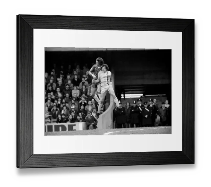 Framed Print : Chelsea 1 v. Cardiff 0. Division 2 football. March 1980 LF01-34-042