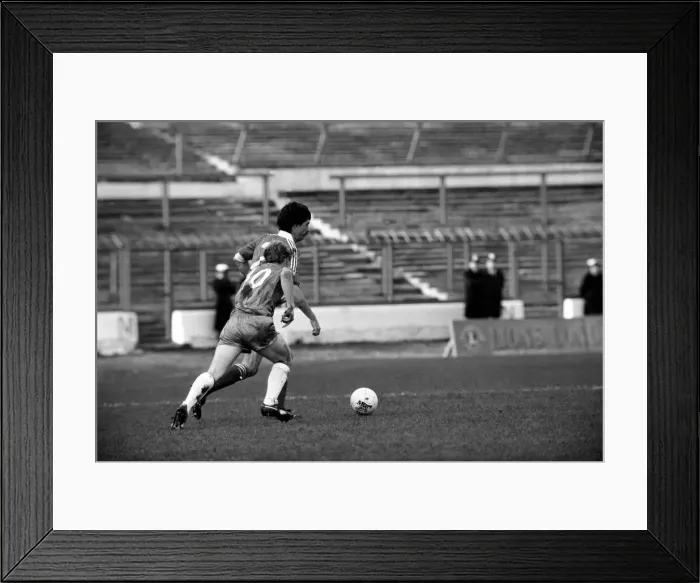 Framed Print : English League Division Two match at Stamford Bridge. Chelsea 3 v Charlton Athletic 1