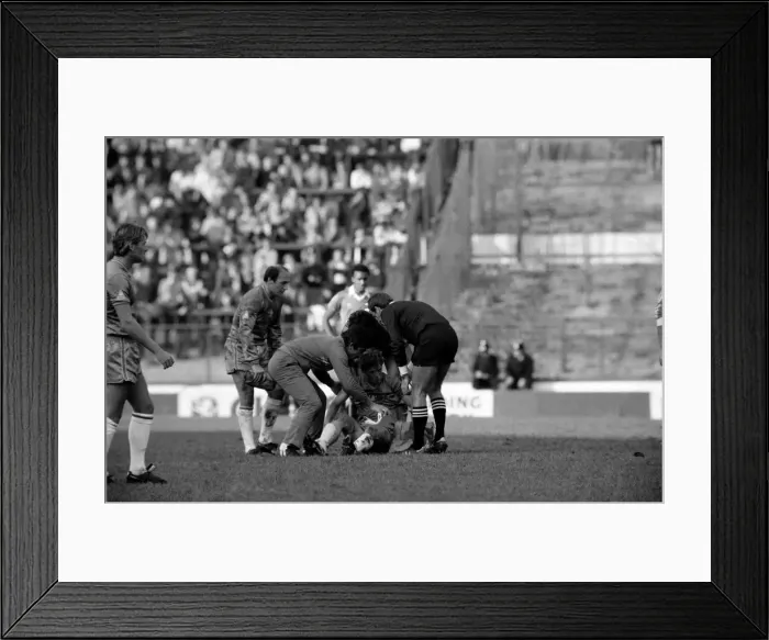 Framed Print : English League Division Two match at Stamford Bridge. Chelsea 3 v Charlton Athletic 1 Framed Print : English League Division Two match at Stamford Bridge. Chelsea 3 v Charlton Athletic 1