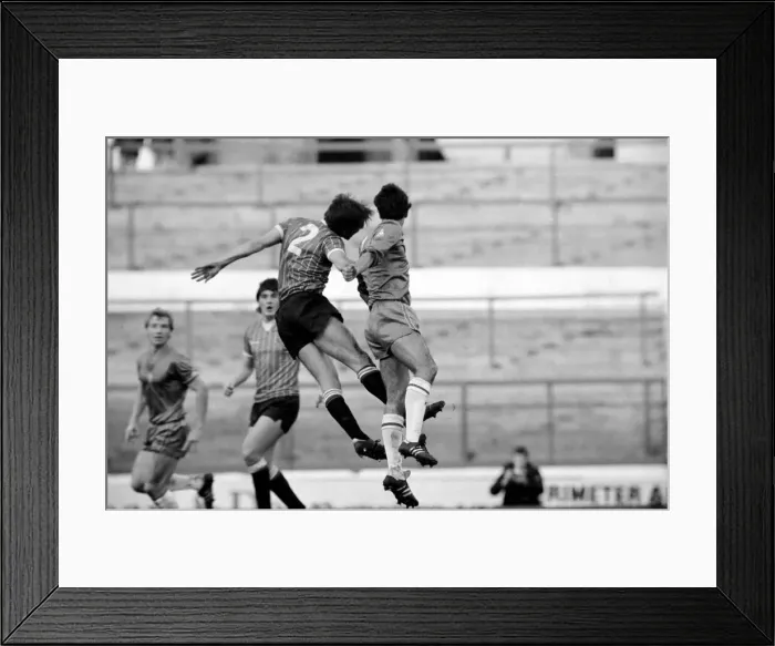 Framed Print : English League Division Two match at Stamford Bridge. Chelsea 1 v Shrewsbury 2