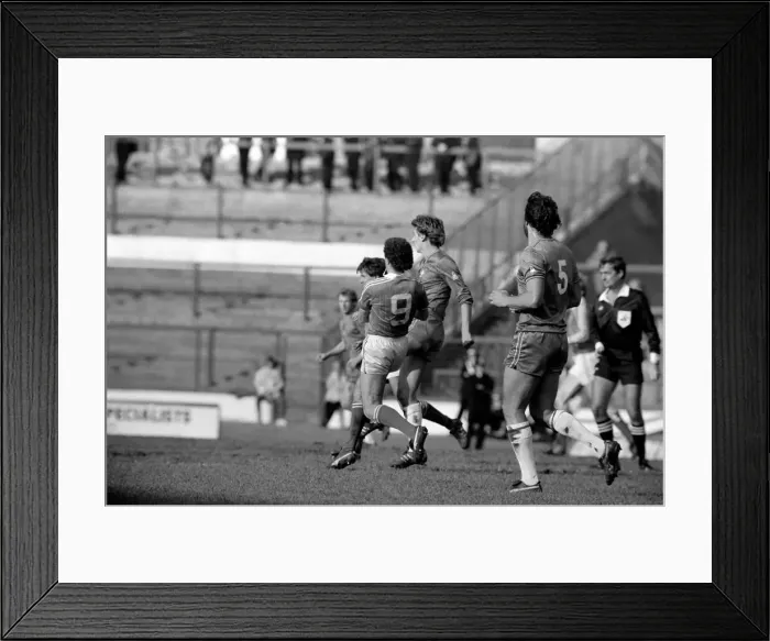 Framed Print : English League Division Two match at Stamford Bridge. Chelsea 3 v Charlton Athletic 1 Framed Print : English League Division Two match at Stamford Bridge. Chelsea 3 v Charlton Athletic 1