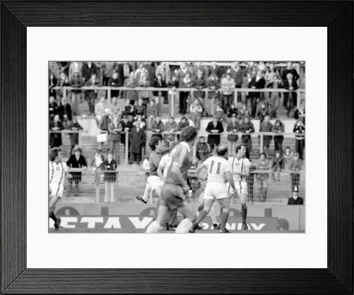 Framed Print : English League Division Two match at Stamford Bridge. Chelsea 1 v Leyton Orient 0
