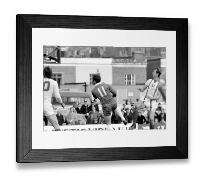 Framed Print : English League Division Two match at Stamford Bridge. Chelsea 1 v Leyton Orient 0
