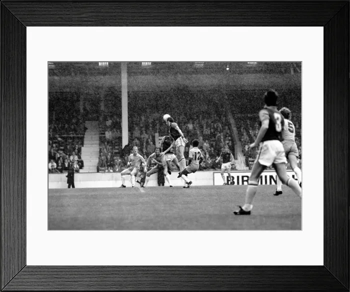 Framed Print : English League Division One match at Villa Park. Aston Villa 1 v Coventry City 0