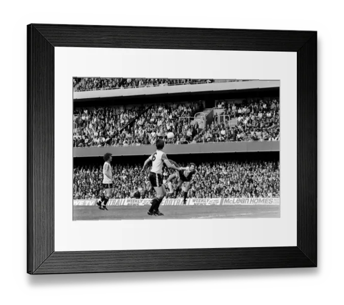 Framed Print : English League Division Two match at Stamford Bridge. Chelsea 1 v Queens Park Rangers 1