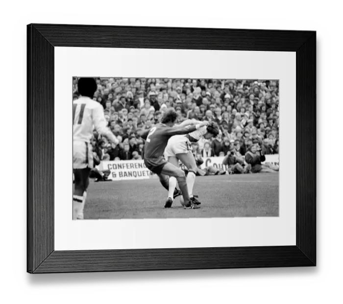 Framed Print : English Division 1 Football. Crystal Palace 0 v. Liverpool 0. April 1980 LF03-06-032
