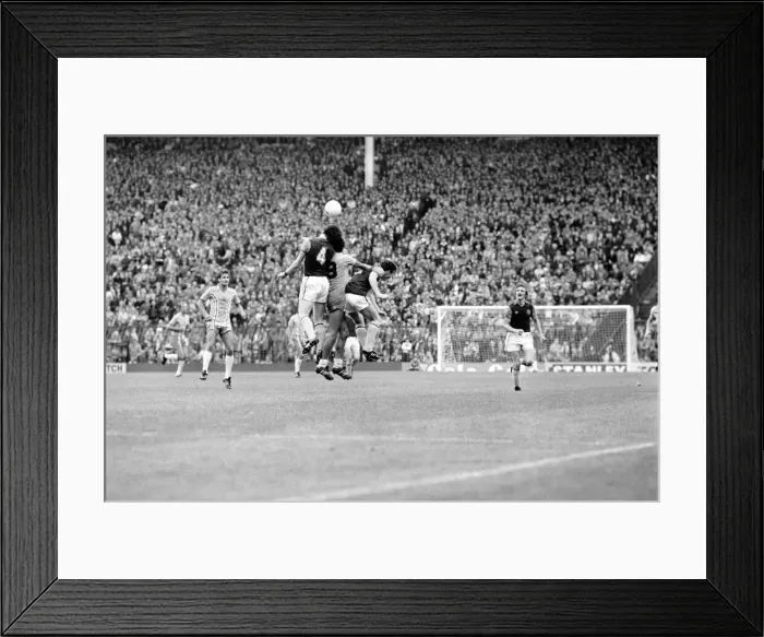 Framed Print : English League Division One match at Villa Park. Aston Villa 1 v Coventry City 0