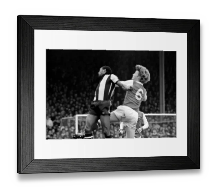 Framed Print : English Division 1 Football. Arsenal 1 v. West Bromwich Albion 1. April 1980 LF03-04 Framed Print : English Division 1 Football. Arsenal 1 v. West Bromwich Albion 1. April 1980 LF03-04