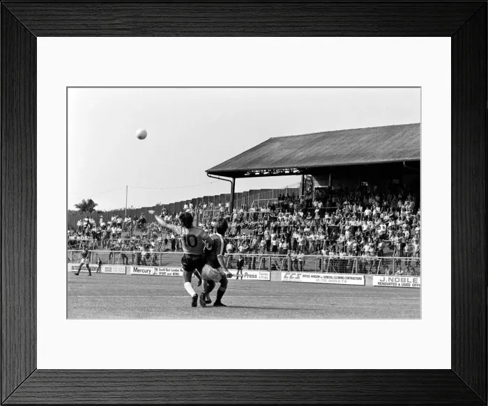 Framed Print : Pre-season friendly-Millwall v. Chelsea. August 1980 LF04-01-067 Framed Print : Pre-season friendly-Millwall v. Chelsea. August 1980 LF04-01-067