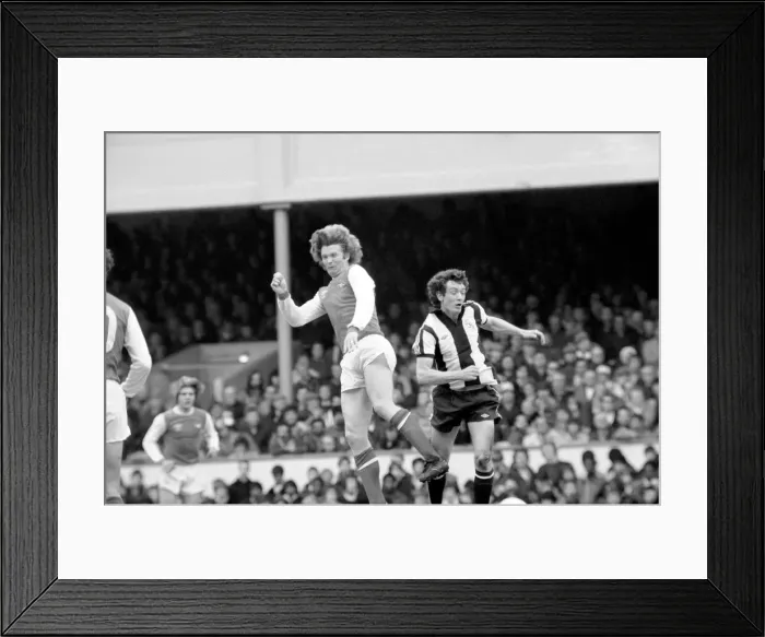Framed Print : English Division 1 Football. Arsenal 1 v. West Bromwich Albion 1. April 1980 LF03-04-078 Framed Print : English Division 1 Football. Arsenal 1 v. West Bromwich Albion 1. April 1980 LF03-04-078