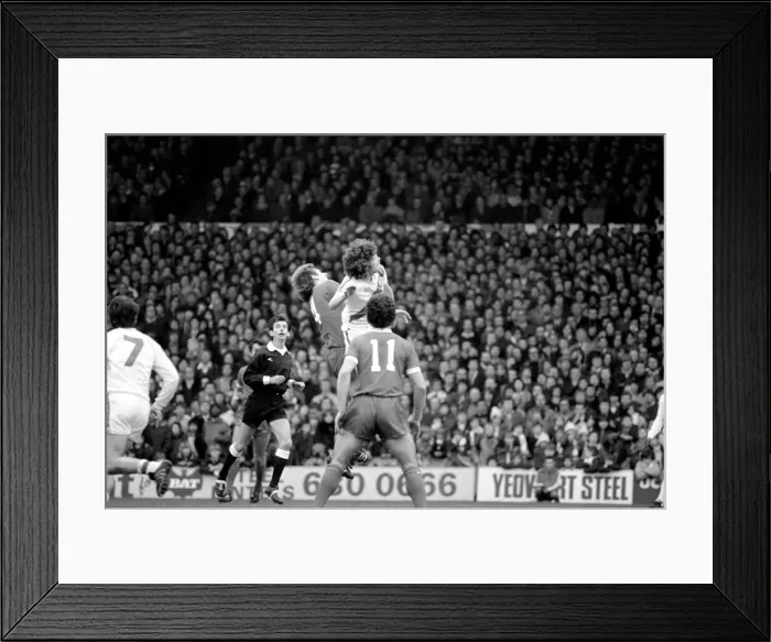 Framed Print : English Division 1 Football. Crystal Palace 0 v. Liverpool 0. April 1980 LF03-06-042
