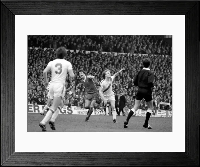 Framed Print : English Division 1 Football. Crystal Palace 0 v. Liverpool 0. April 1980 LF03-06-002