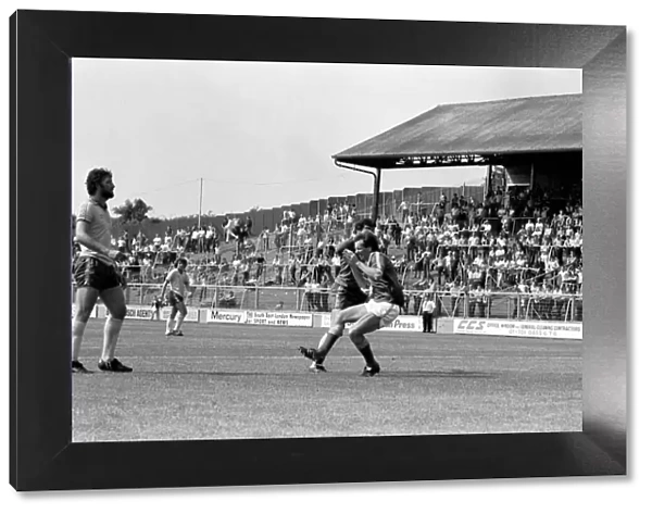 Pre-season friendly-Millwall v. Chelsea. August 1980 LF04-01-015