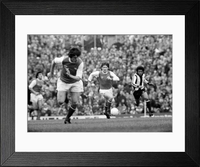 Framed Print : English Division 1 Football. Arsenal 1 v. West Bromwich Albion 1. April 1980 LF03-04-096 Framed Print : English Division 1 Football. Arsenal 1 v. West Bromwich Albion 1. April 1980 LF03-04-096