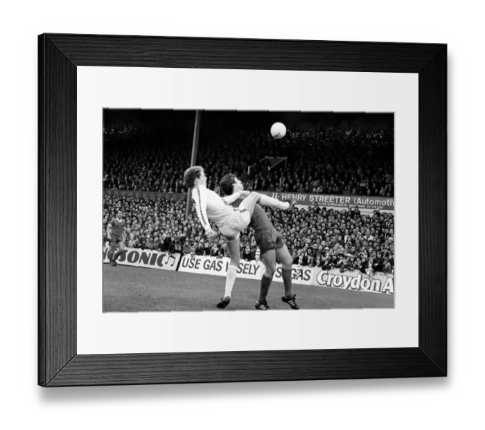 Framed Print : English Division 1 Football. Crystal Palace 0 v. Liverpool 0. April 1980 LF03-06-038