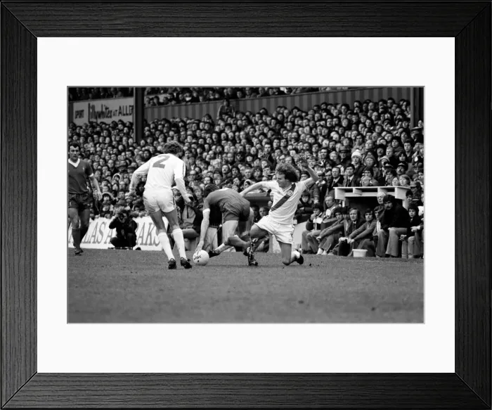 Framed Print : English Division 1 Football. Crystal Palace 0 v. Liverpool 0. April 1980 LF03-06-090