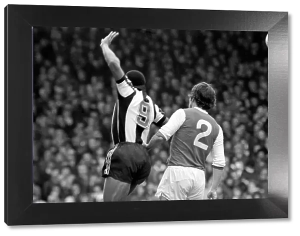 English Division 1 Football. Arsenal 1 v. West Bromwich Albion 1. April 1980 LF03-04-004