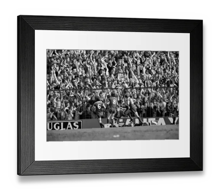 Framed Print : F.A Cup Semi Final - West Ham 1 v. Everton 1. April 1980 LF02-26-131 *** Local Caption