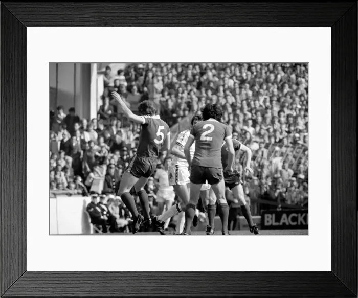 Framed Print : F.A Cup Semi Final - West Ham 1 v. Everton 1. April 1980 LF02-26-114 *** Local Caption