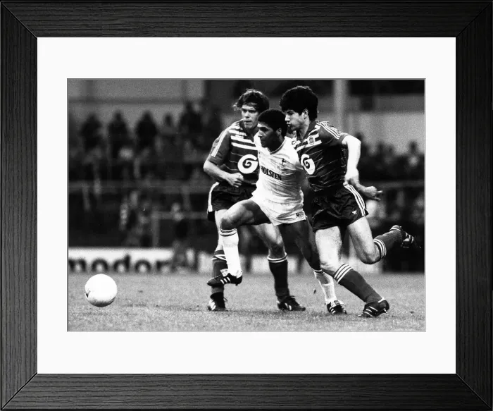 Framed Print : UEFA Cup Final Second Leg at White Hart Lane May 1984 Tottenham Hotspur 1 v