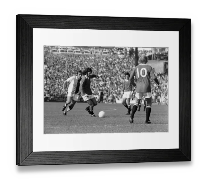 Framed Print : George Best Manchester United 1971 Crystal Palace V Manchester United 11th Framed Print : George Best Manchester United 1971 Crystal Palace V Manchester United 11th