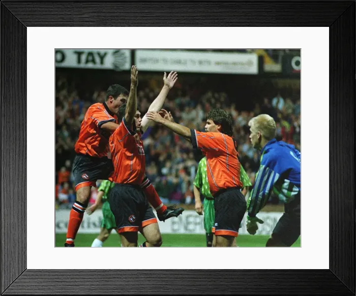 Framed Print : European Cup Winners Cup First Round First Leg match September 1994 Dundee United 3 Framed Print : European Cup Winners Cup First Round First Leg match September 1994 Dundee United 3